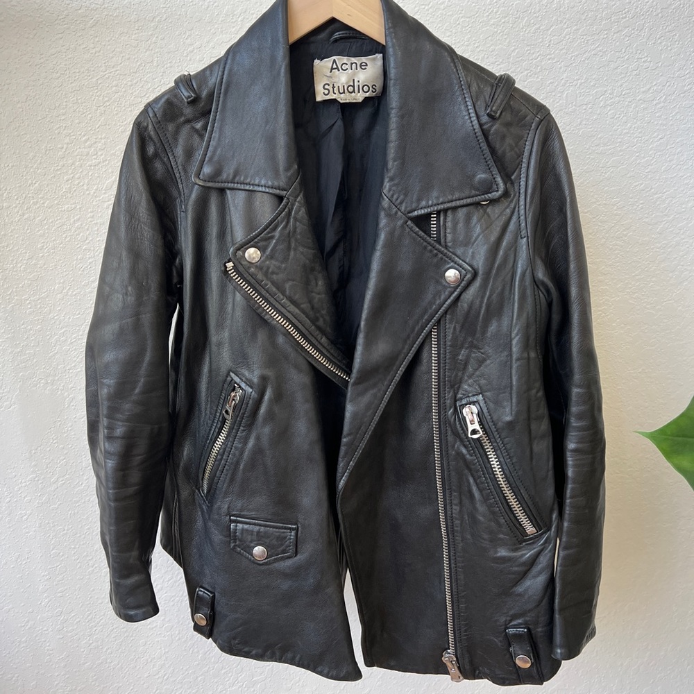 Acne studios leather jacket - Xs/S